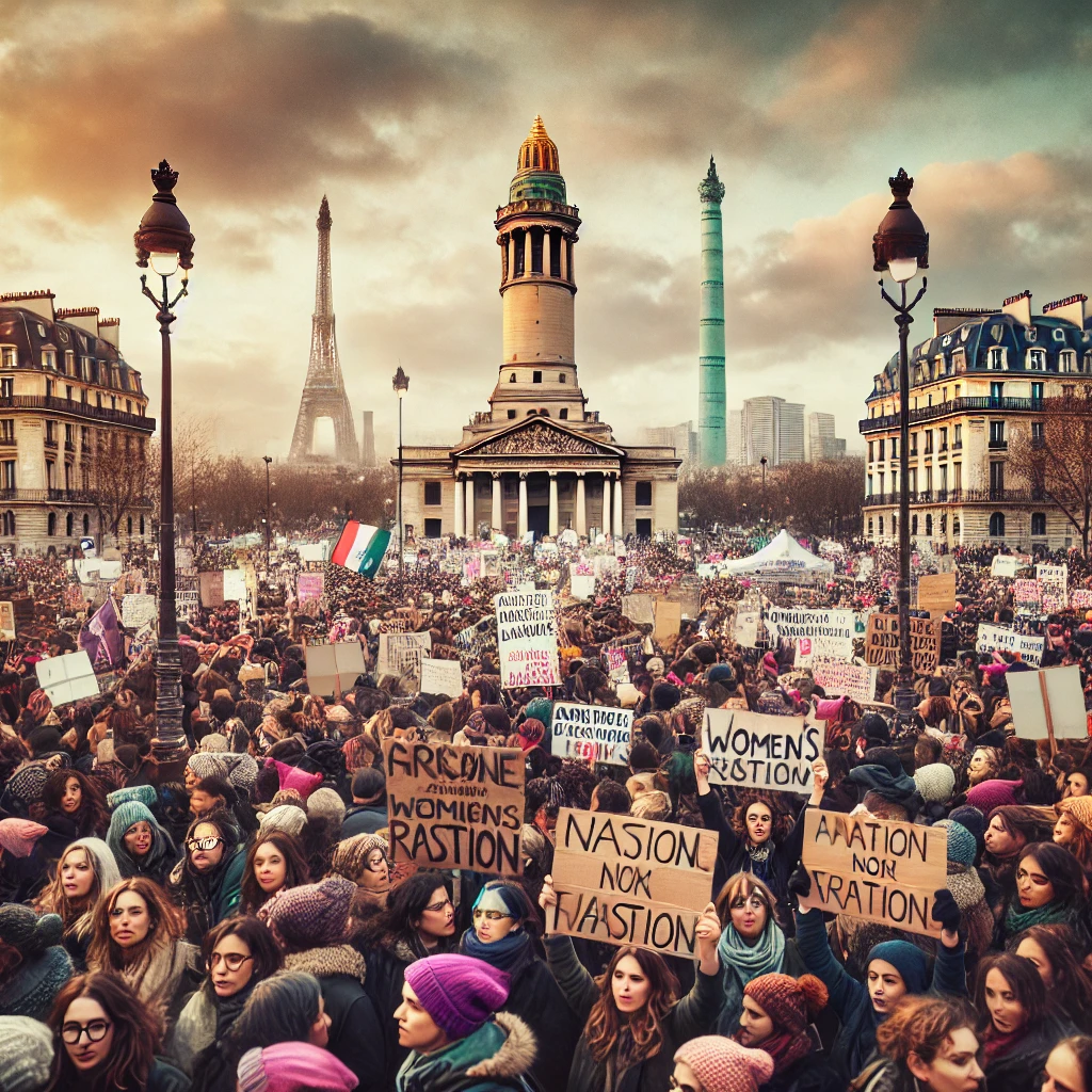 ⚡️Manif explosive à Paris Mahsa Amini, le symbole d'une lutte !⚡️