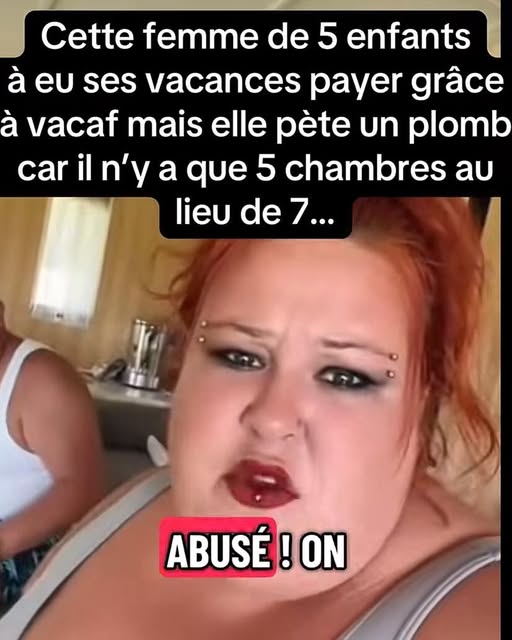Cette femme de 5 enfants a eu ses vacances payers grâce à la VACAF