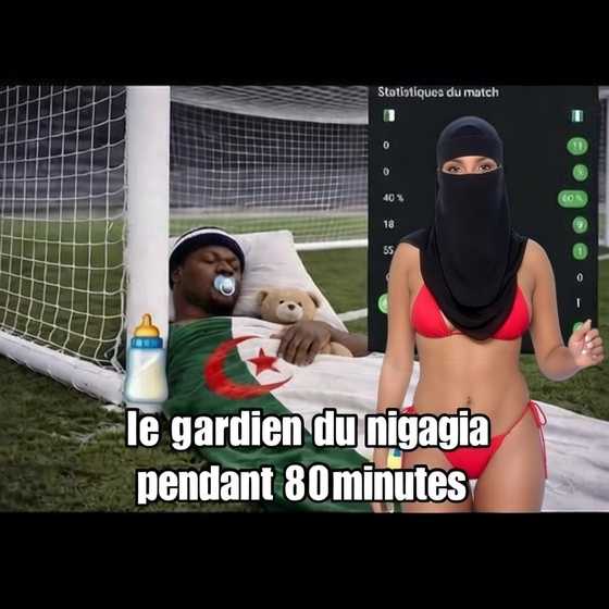 le gardien du nigagla pendant 80 minutes