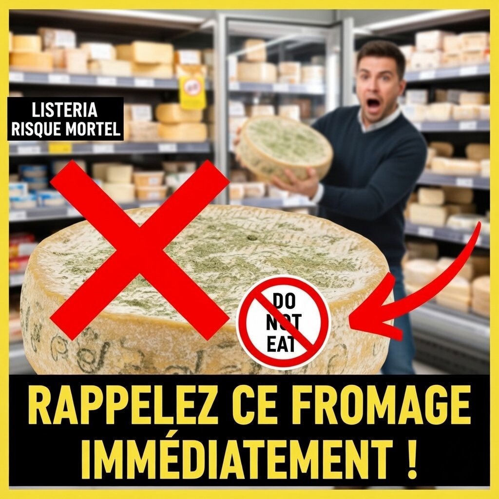 Rappel produit Ne mangez pas ce fromage vendu partout