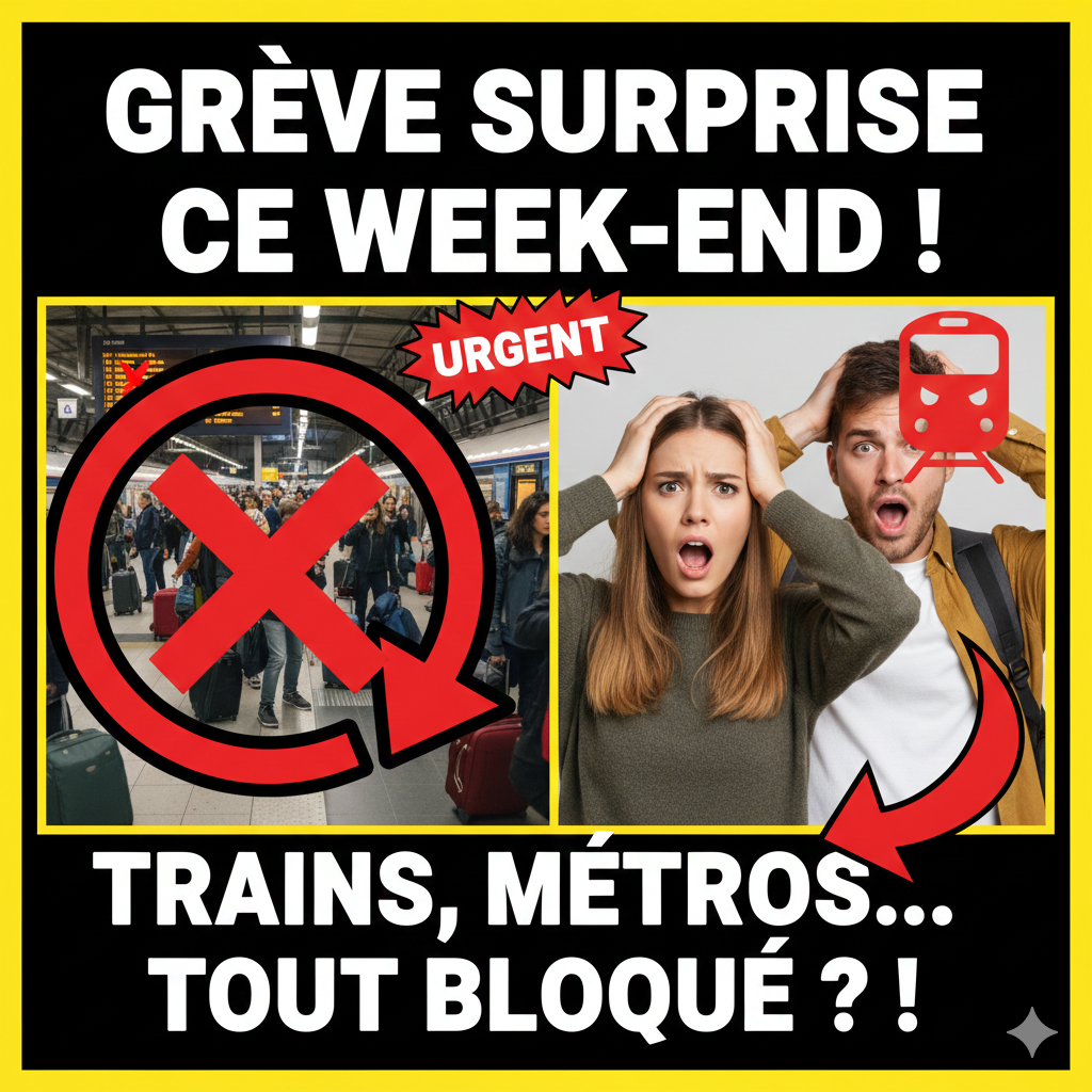 Transports Grève surprise prévue pour ce week-end