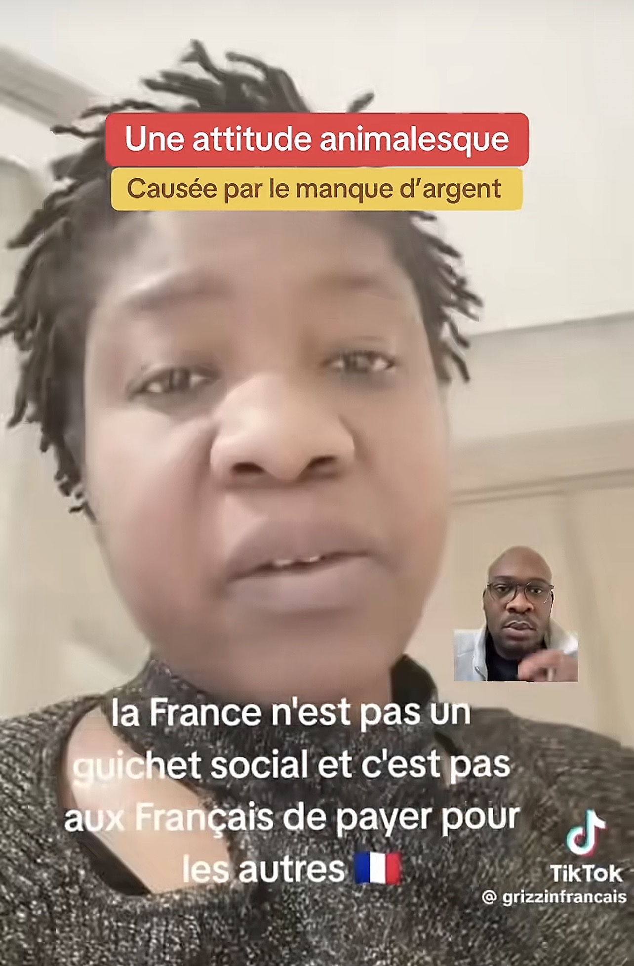 la France n&rsquo;est pas un guichet social et c&rsquo;est pas aux Français de payer pour les autres