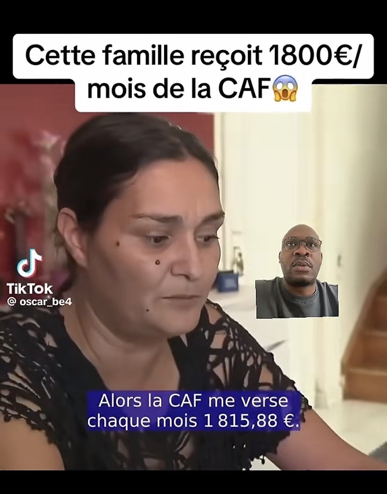 Cette famille reçoit 1800€/ mois de la CAF #CAF